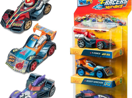 T-RACERS THREE PACK SURTIDO