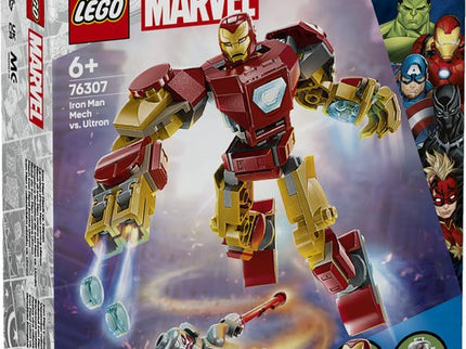 LEGO MARVEL - ARMADURA ROBOTICA IRON MAN VS ULTRON
