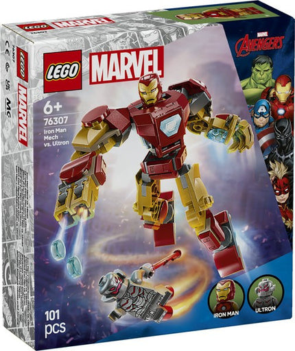 LEGO MARVEL - ARMADURA ROBOTICA IRON MAN VS ULTRON