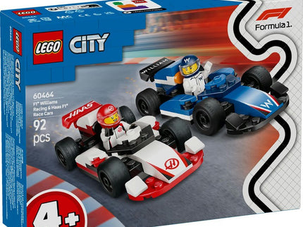 LEGO CITY - COCHES DE F1 WILLIAMS RACING Y HASS