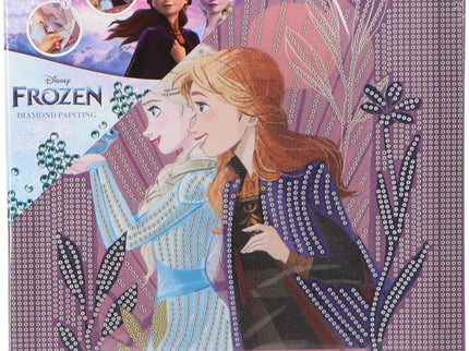 CUADRO DIAMANTES Y CREA BORDADOS FROZEN