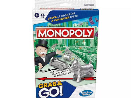 (REACONDICIONADO) MONOPOLY VIAJE GRAB AND GO
