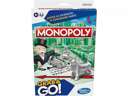 (REACONDICIONADO) MONOPOLY VIAJE GRAB AND GO