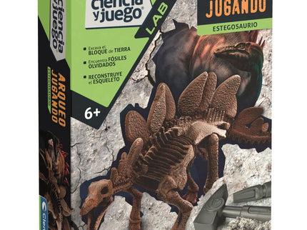 Juego Arqueojugando T- RexStegosaurio