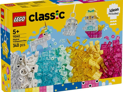 (REACONDICIONADO) LEGO CLASSIC CAJA DE MAGIA TRANSPARENTE