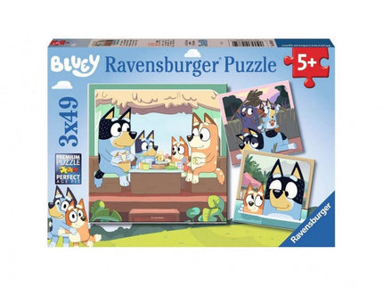 PUZZLE BLUEY 3 X 49 PIEZAS