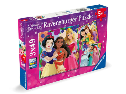 PUZZLE PRINCESAS DISNEY 3 X 49 PIEZAS