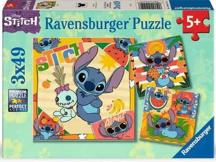 Puzzle Stitch Disney 3x49pzs