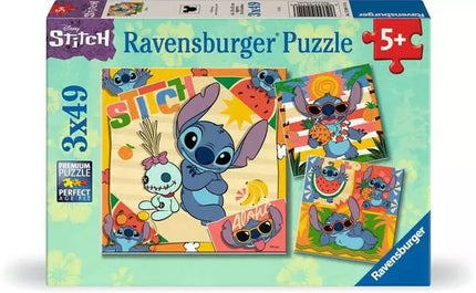 Puzzle Stitch Disney 3x49pzs