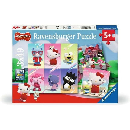Puzzle Hello Kitty - Hello Kitty and Friends 3x49pzs