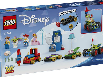 LEGO DISNEY - TREN DE CELEBRACION DE TOY STORY Y COCHE RC