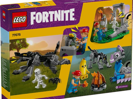 (REACONDICIONADO) LEGO FORTNITE - CAMPAMENTO DE BANANO Y BUJIA