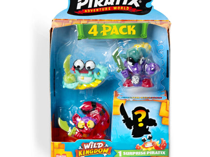 PIRATIX WILD KINDOM - FOUR PACK (SURTIDO)