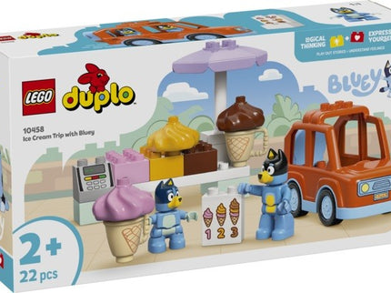 LEGO DUPLO EXCURISON A LA HELADERIA CON BLUEY