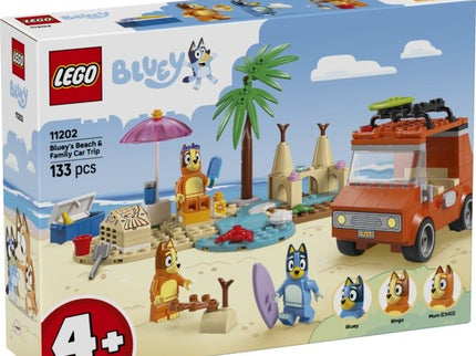 LEGO EXCURSION FAMILIAR A LA PLAYA CON BLUEY