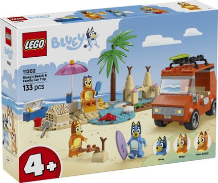 LEGO EXCURSION FAMILIAR A LA PLAYA CON BLUEY