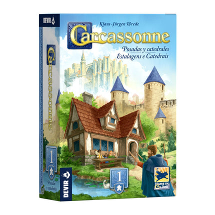 CARCASSONNE EXP.1  - POSADAS Y CATEDRALES