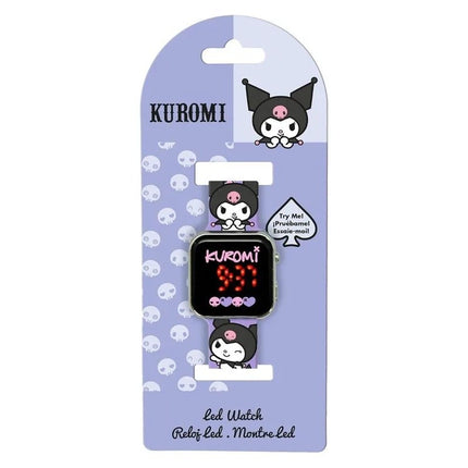 Reloj led Kuromi Hello Kitty