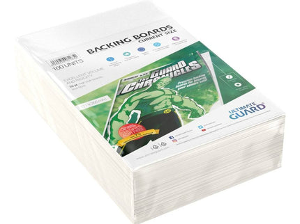 Ultimate Guard Comic Backing Boards (100) - Current Size