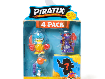 PIRATIX GOLDEN TREASURE - FOUR PACK SURTIDO