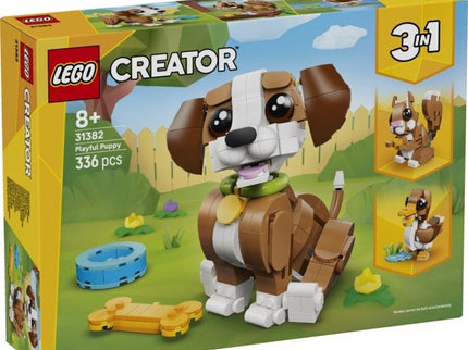 LEGO 3 EN 1 CREATOR - SIMPATICOS ANIMALES: CACHORRO JUGUETON