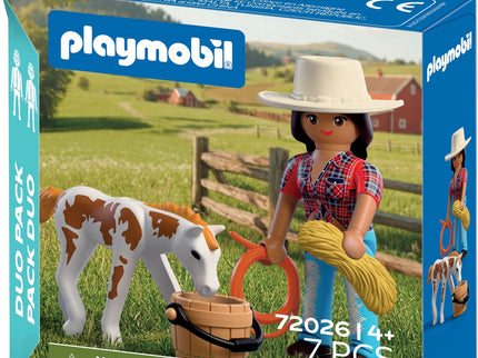 DUO PACK JINETE CON CABALLO