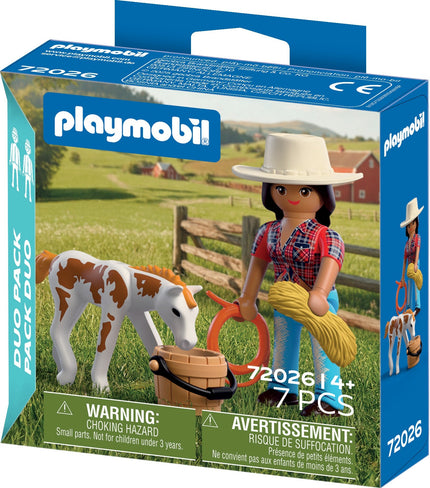DUO PACK JINETE CON CABALLO