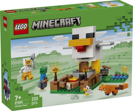 (REACONDICIONADO) LEGO MINECRAFT-LA GRANJA GALLINAS