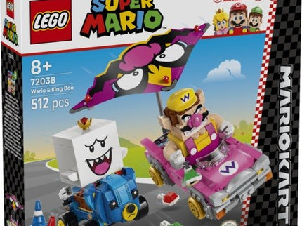 LEGO SUPER MARIO - MARIO KART™ - WARIO Y REY BOO