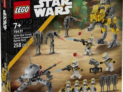 LEGO STAR WARS - PACK DE COMBATE: SOLDADOS CLON DEL 327 CUERPO ESTELAR