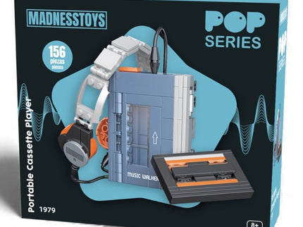 Kit Construccion Reproductor de casetes portatil 156pzs