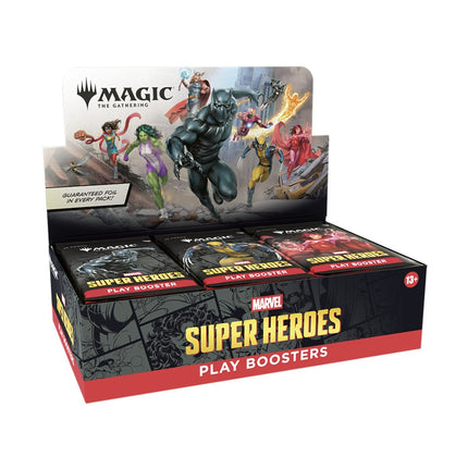 Magic the Gathering Marvel Super Heroes Caja de Sobres de Juego (30) inglés