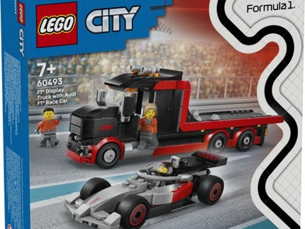 LEGO CITY-CAMION DE EXPOSICION DE F1® CON COCHE DE CARRERAS AUDIF1®
