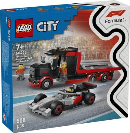 LEGO CITY-CAMION DE EXPOSICION DE F1® CON COCHE DE CARRERAS AUDIF1®