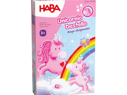 UNICORNIO DESTELLO BINGO CHISPEANTE