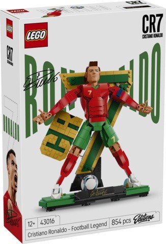 LEGO CRISTIANO RONALDO - LEYENDAS DEL FUTBOL