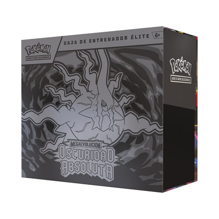 Estuche cartas Entrenador Elite Expansion Megaevolucion Oscuridad Absoluta Pokemon español