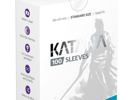 Ultimate Guard Katana Sleeves Standard Size (100) - Transparent