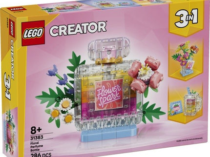 LEGO CREATOR 3 EN 1 - FRASCO DECORATIVO DE PERFUME FLORAL