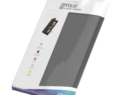 Ultimate Guard Zipfolio 360 18-Pocket Xenoskin - Grey