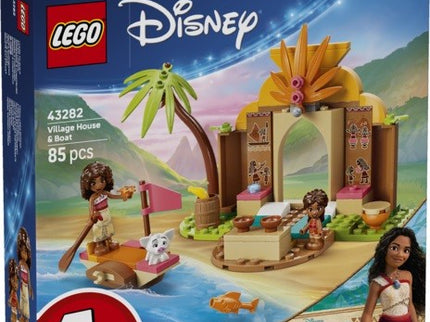 LEGO DISNEY - CASA DE LA ALDEA Y BARCO MOANA