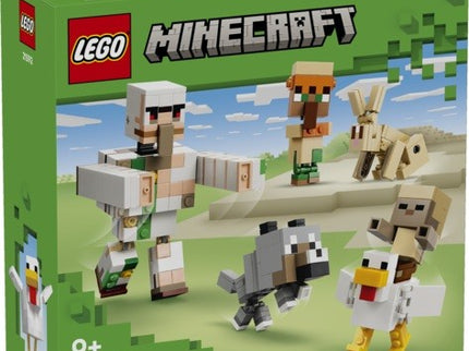 (REACONDICIONADO) LEGO MINECRAFT - ATAQUE DEL JINETE AVICOLA EN EL DESIERTO