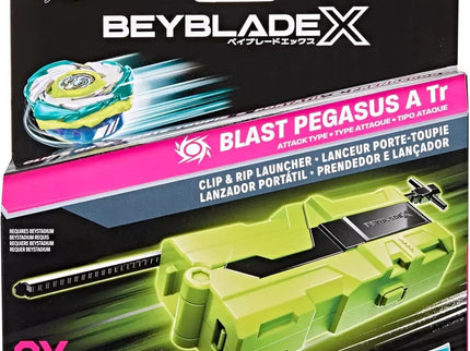 BEYBLADE X - SET DE LANZADOR PORTATIL