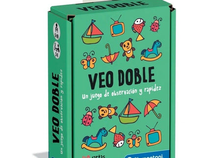 BARAJA CARTAS VEO DOBLE CLEMENTONI