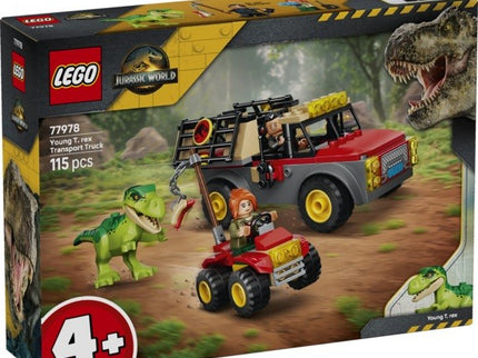 LEGO JURASSIC WORLD - CAMION DE TRANSPORTE DEL T. REX JOVEN