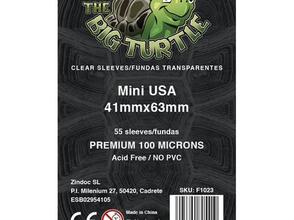 FUNDAS TBT 100 MICRAS: MINI USA 44x66 (CARD SIZE 41x63)