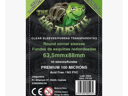 FUNDAS TBT 100 MICRAS: STANDARD DE ESQUINAS REDONDEADAS 63.5x88