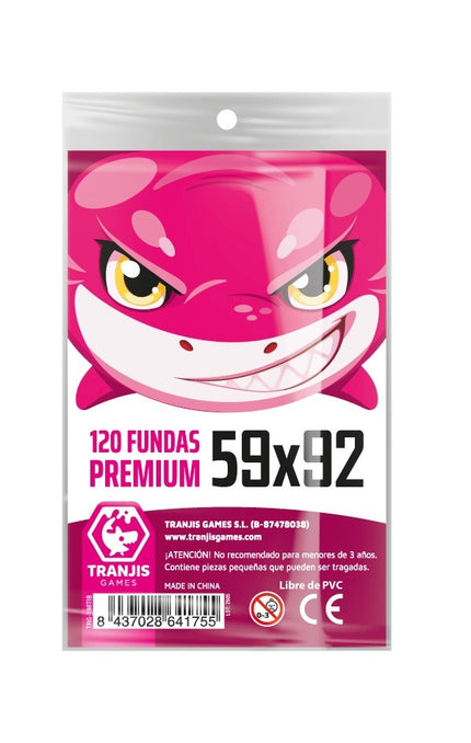 FUNDAS PREMIUM TIBURON (59x92mm)