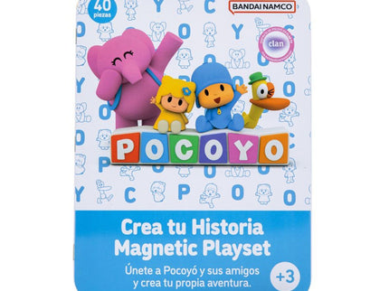 POCOYO CREA TU HISTORIA - PLAYSET MAGNETICO DE LATA
