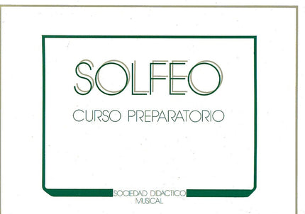Solfeo Apaisado Preparatorio
